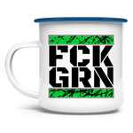 FCK GRN Emaille Tasse - PatriotenPrint