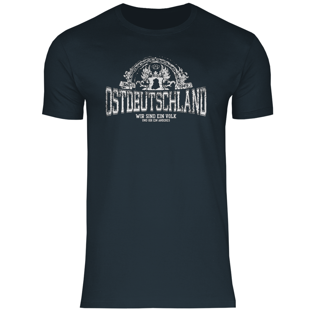 Ostdeutschland T-Shirt 'Wir sind ein Volk' Herren - PatriotenPrint