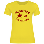 Defend Europe T-Shirt 'Islamists Not Welcome' Damen - PatriotenPrint