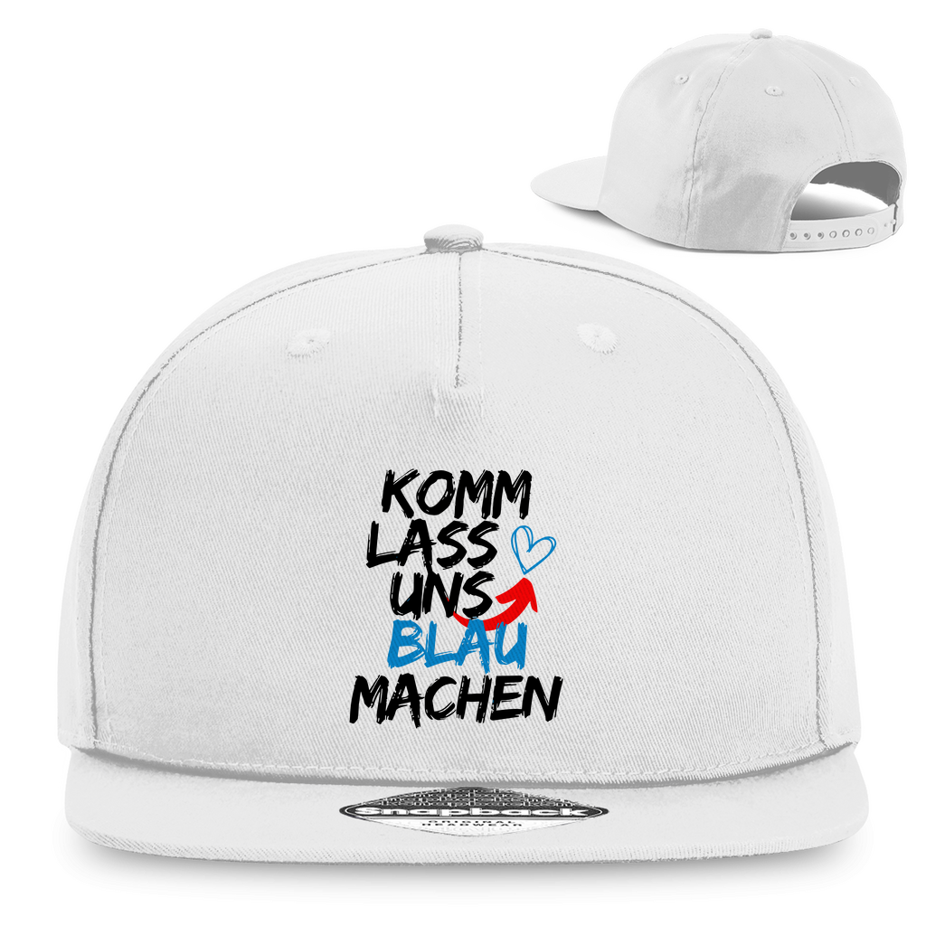 Baseball Cap 'Komm lass uns blau machen' - PatriotenPrint