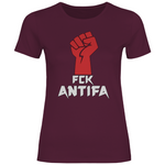 Skinhead T-Shirt 'FCK Antifa' Damen - PatriotenPrint