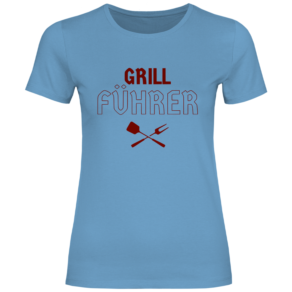 Lustiges T-Shirt 'Grill Führer' Damen - PatriotenPrint