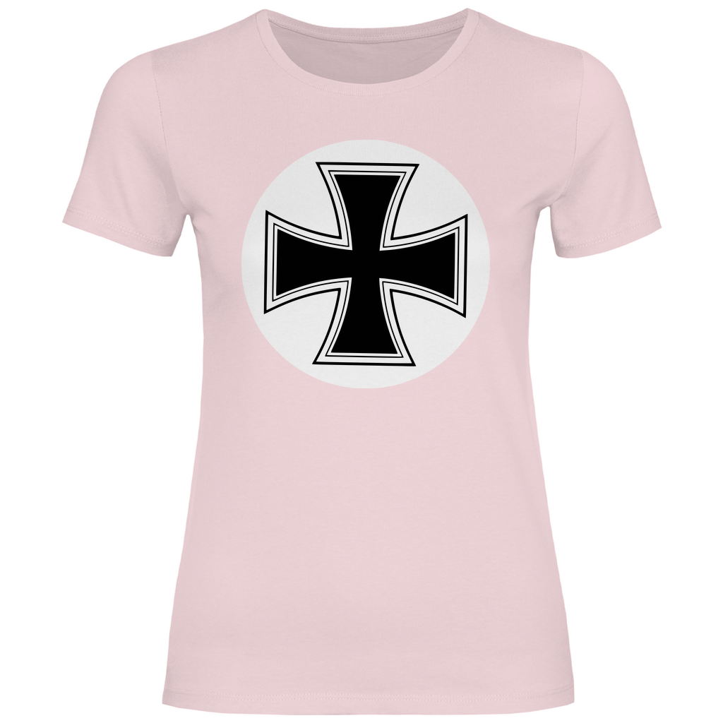 Patriot T-Shirt 'Eisernes Kreuz' Damen