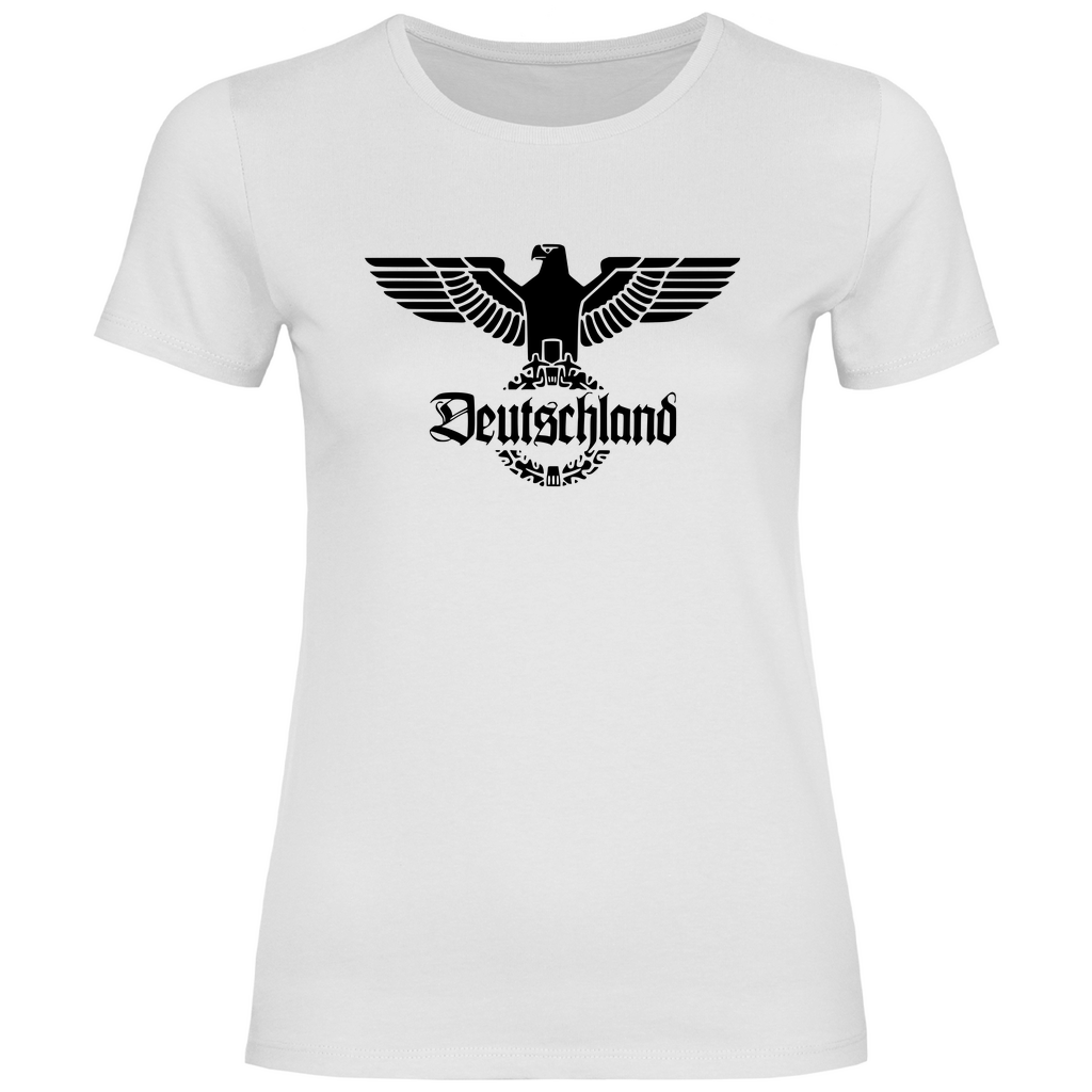 Deutschland T-Shirt 'Reichsadler' Damen