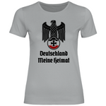 Reichsadler T-Shirt 'Deutschland Meine Heimat' Damen - PatriotenPrint