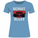 Deutschland T-Shirt 'Heimat über Alles' Damen - PatriotenPrint