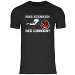 Remigration T-Shirt 'Mir stinken die Linken' Herren