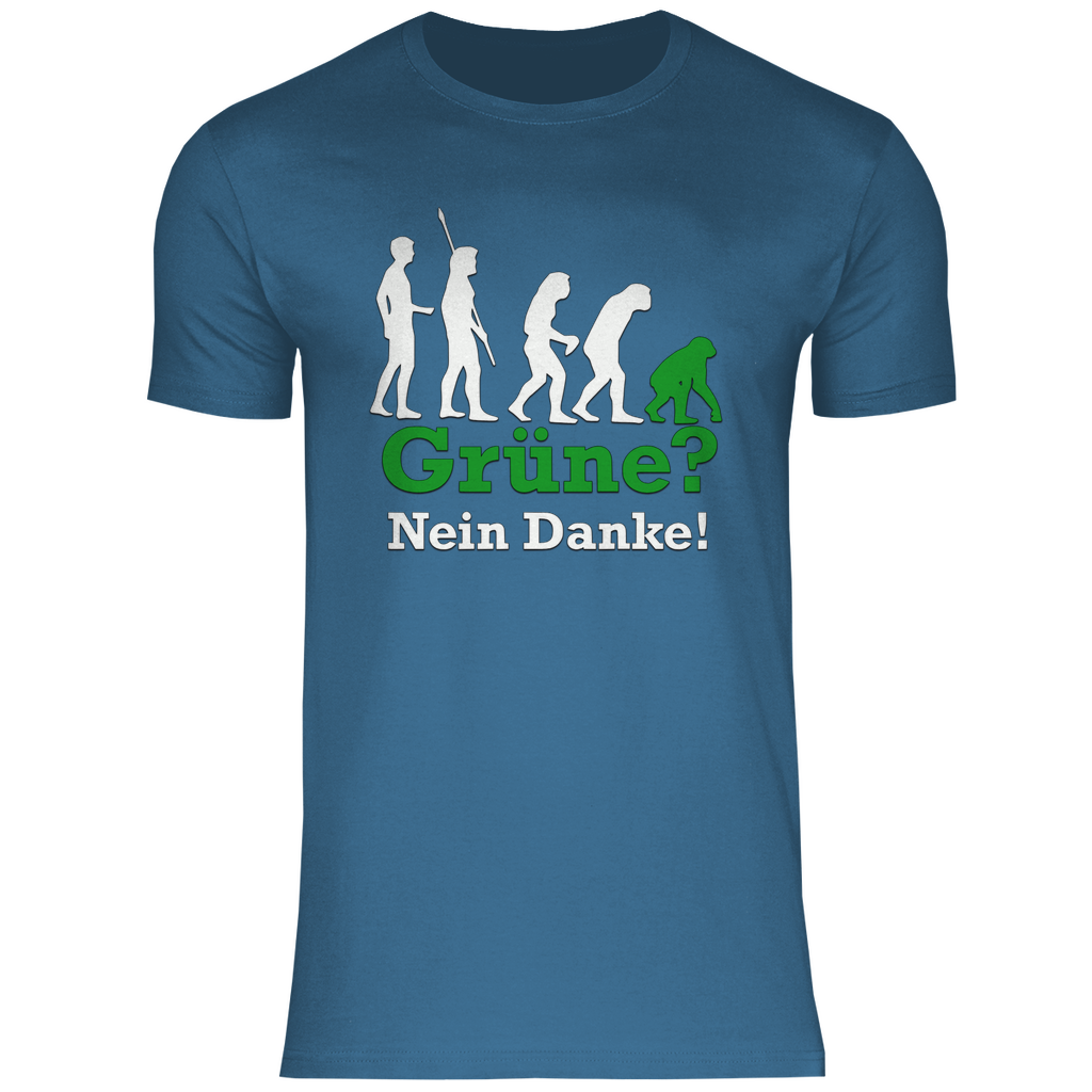 FCK Grüne T-Shirt 'Grüne Nein Danke' Herren - PatriotenPrint