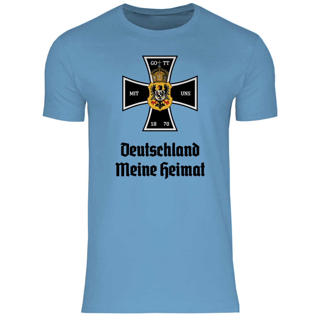 Deutsches Reich T-Shirt 'Gott mit uns' Herren - PatriotenPrint