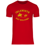 Defend Europe T-Shirt 'Islamists Not Welcome' Herren - PatriotenPrint