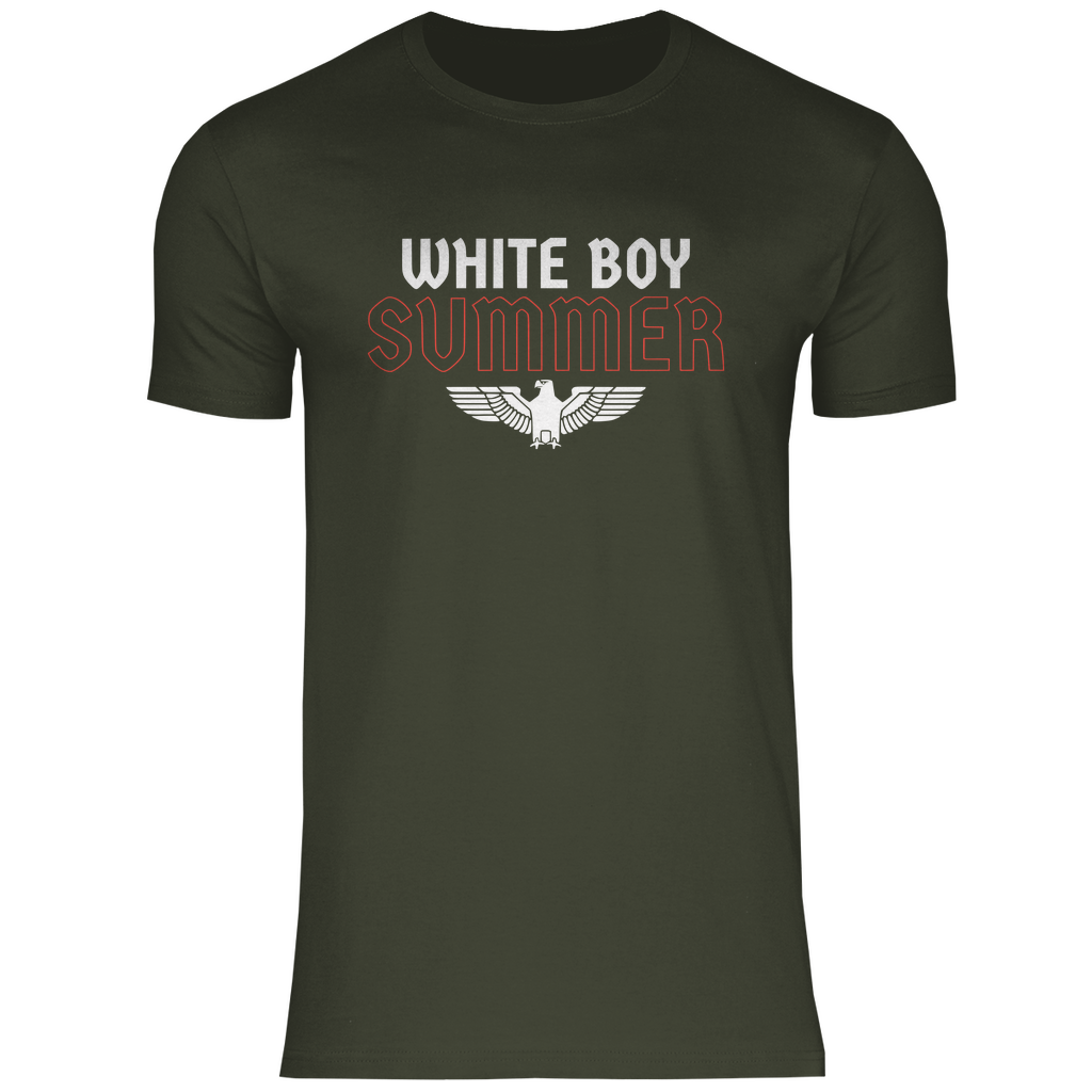 Skinhead T-Shirt 'White Boy Summer' Herren - PatriotenPrint