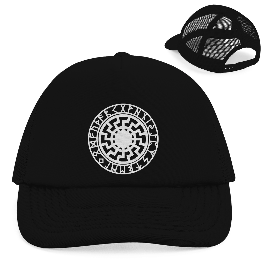 Schwarze Sonne Trucker Cap - PatriotenPrint