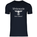 Reichsadler T-Shirt 'Wehr macht denn sowas' Herren