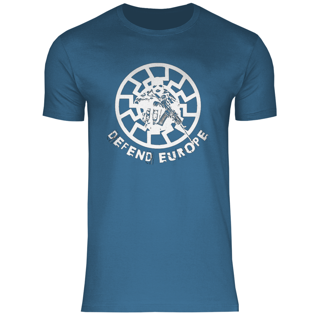 Schwarze Sonne T-Shirt 'Defend Europe' Herren - PatriotenPrint