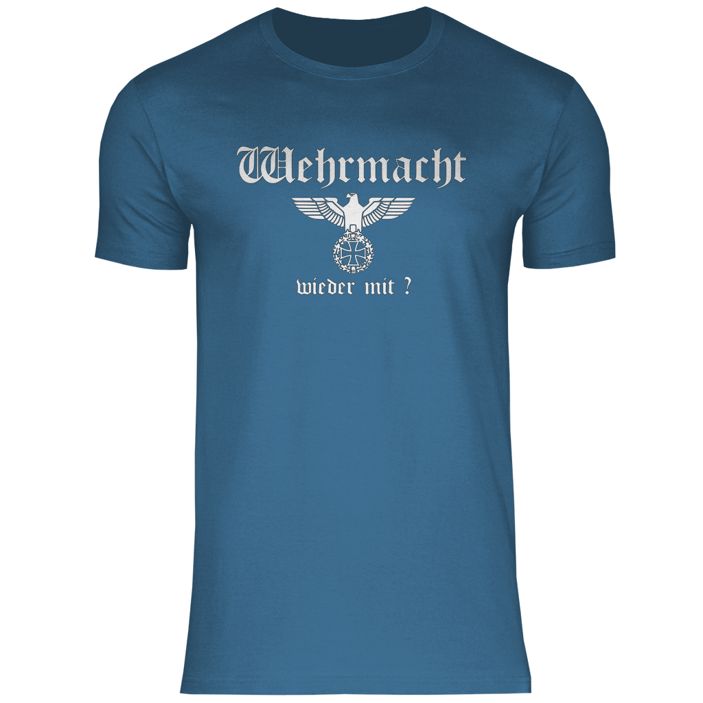 Reichsadler T-Shirt 'Wehr macht wieder mit' Herren