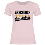 Lustiges T-Shirt 'A*schloch des Jahres' Damen - PatriotenPrint