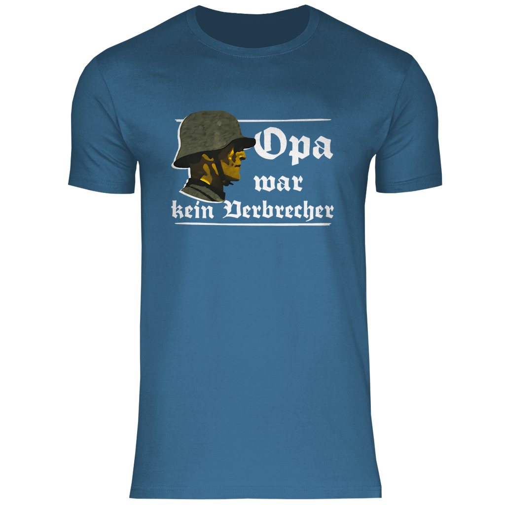 Patriot T-Shirt 'Opa war kein Verbrecher' Herren - PatriotenPrint