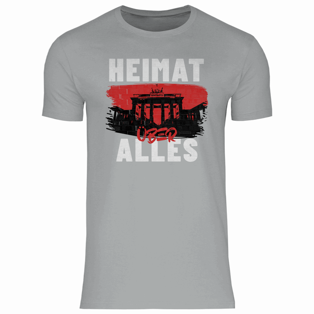 Deutschland T-Shirt 'Heimat über Alles' Herren - PatriotenPrint