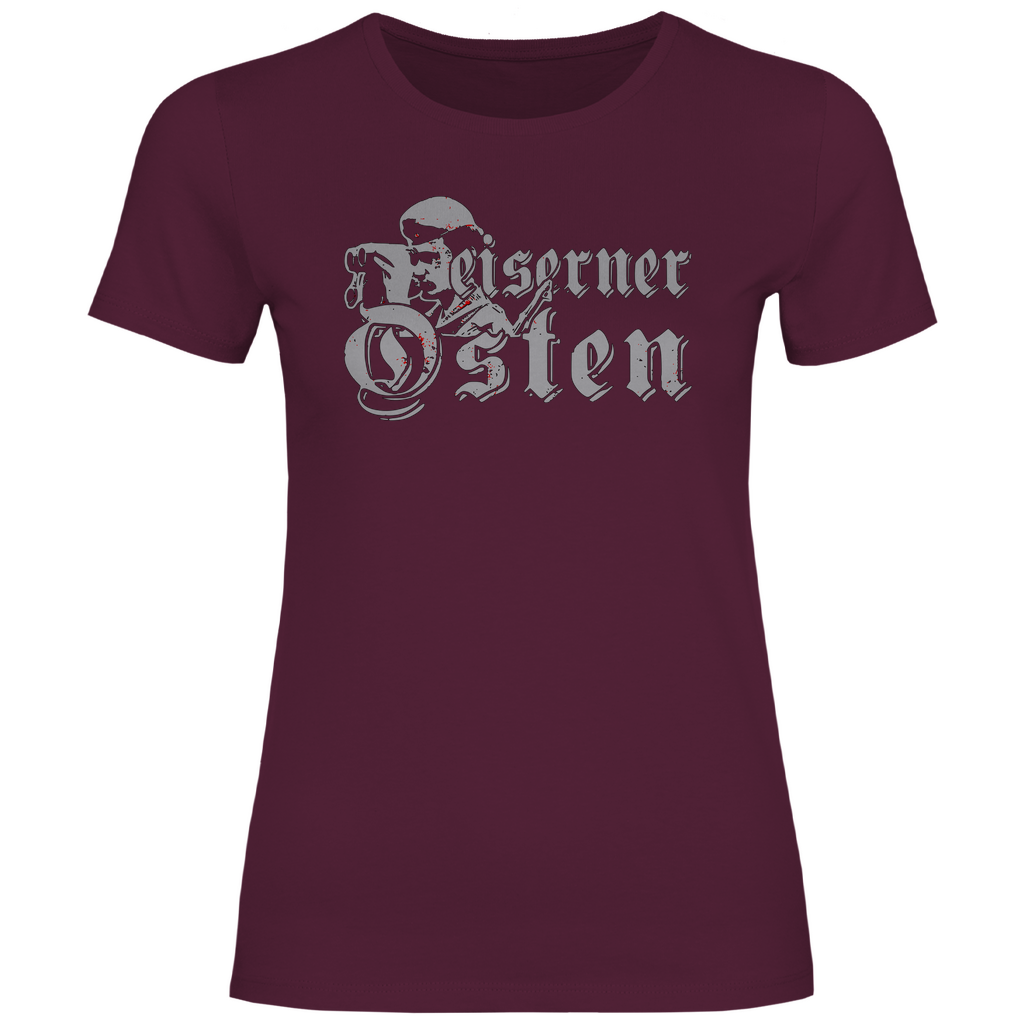 Ostdeutschland T-Shirt 'Eiserner Osten' Damen - PatriotenPrint