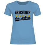 Lustiges T-Shirt 'A*schloch des Jahres' Damen - PatriotenPrint