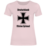 Deutschland T-Shirt 'Deutschland Meine Heimat' Damen - PatriotenPrint