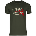 Defend Europe T-Shirt 'Defend like it's Vienna 1683' Herren - PatriotenPrint