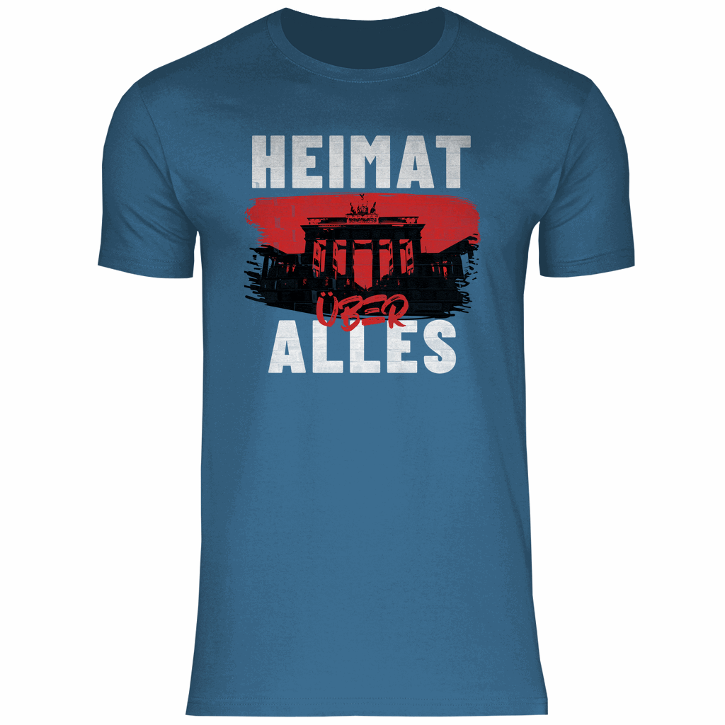 Deutschland T-Shirt 'Heimat über Alles' Herren - PatriotenPrint