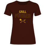 Lustiges T-Shirt 'Grill Führer' Damen - PatriotenPrint