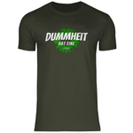 FCK Grüne T-Shirt 'Dummheit hat eine Farbe' Herren - PatriotenPrint