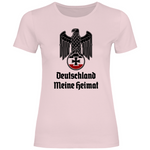 Reichsadler T-Shirt 'Deutschland Meine Heimat' Damen - PatriotenPrint