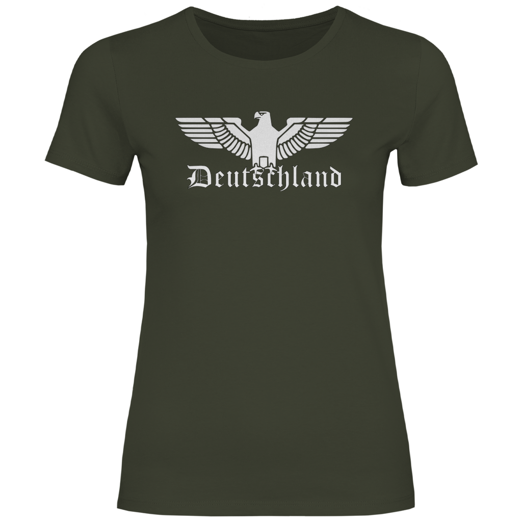 Reichsadler T-Shirt 'Deutschland' Damen