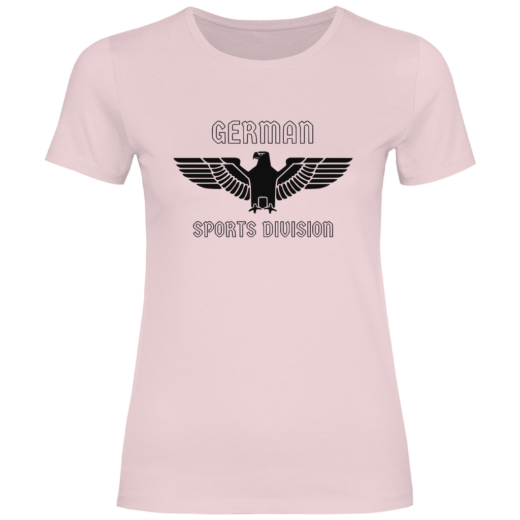 Reichsadler T-Shirt 'German Sports Division' Damen - PatriotenPrint