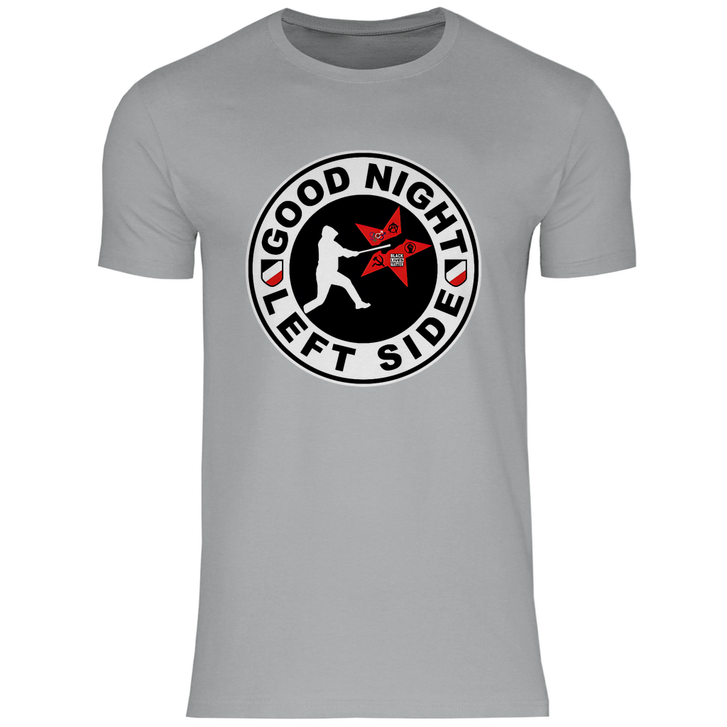 Skinhead T-Shirt 'Good Night Left Side' Herren - PatriotenPrint