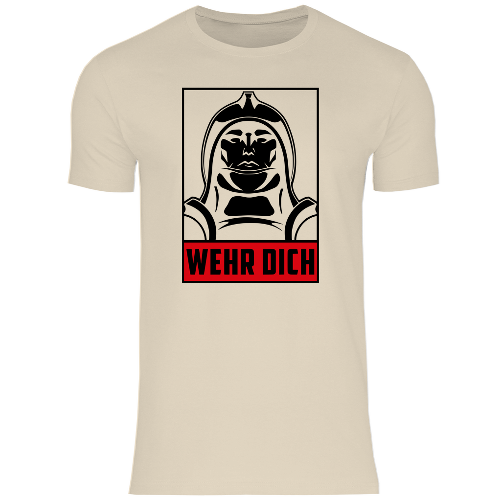 Defend Europe T-Shirt 'Wehr Dich' Herren - PatriotenPrint