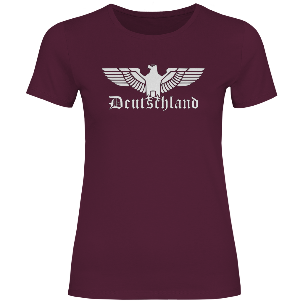 Reichsadler T-Shirt 'Deutschland' Damen