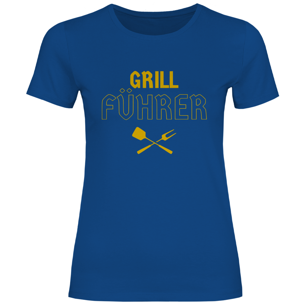 Lustiges T-Shirt 'Grill Führer' Damen - PatriotenPrint