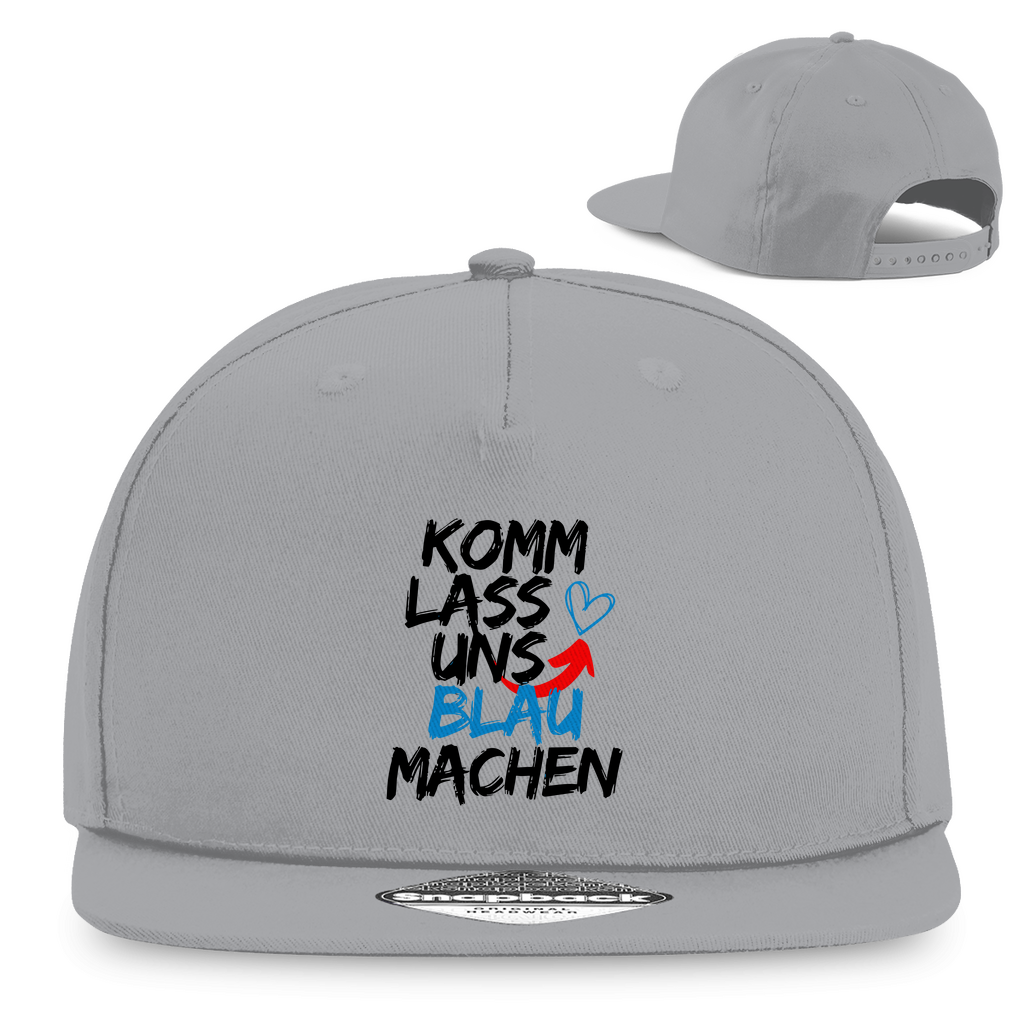 Baseball Cap 'Komm lass uns blau machen' - PatriotenPrint