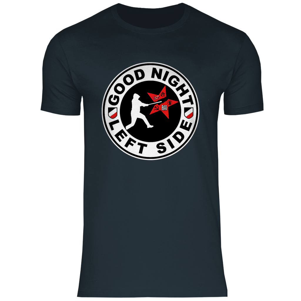 Skinhead T-Shirt 'Good Night Left Side' Herren - PatriotenPrint