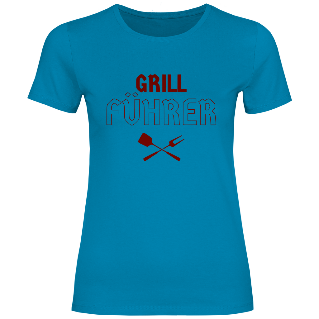 Lustiges T-Shirt 'Grill Führer' Damen - PatriotenPrint