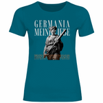 Deutschland T-Shirt 'Germania meine Liebe' Damen - PatriotenPrint