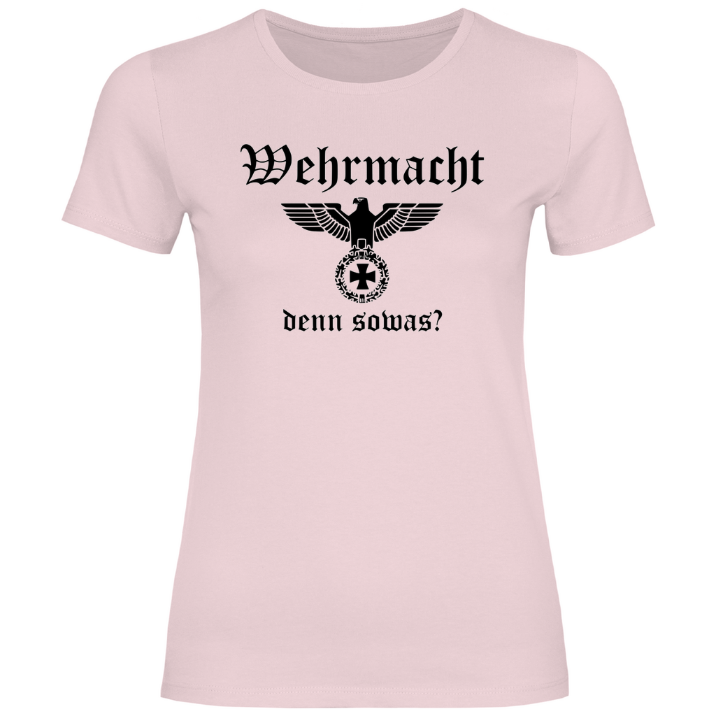 Reichsadler T-Shirt 'Wehr macht wieder mit' Damen