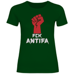 Skinhead T-Shirt 'FCK Antifa' Damen - PatriotenPrint