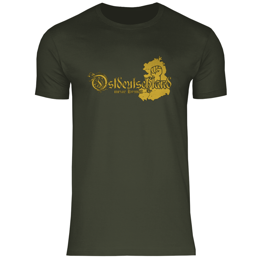 Ostdeutschland T-Shirt 'Meine Heimat' Herren - PatriotenPrint