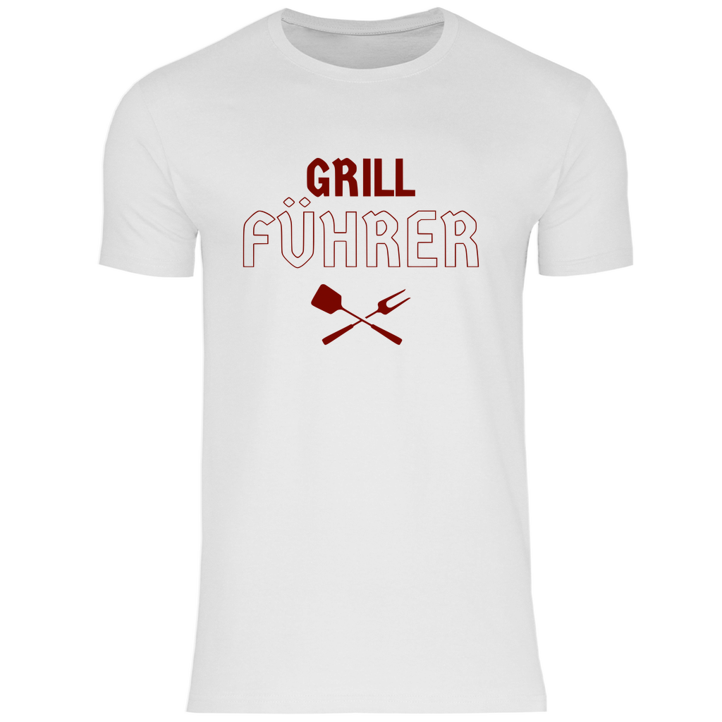 Lustiges T-Shirt 'Grill Führer' Herren - PatriotenPrint