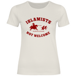 Defend Europe T-Shirt 'Islamists Not Welcome' Damen - PatriotenPrint