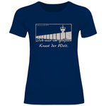 DDR T-Shirt 'Ich war im größten Knast der Welt' Damen - PatriotenPrint