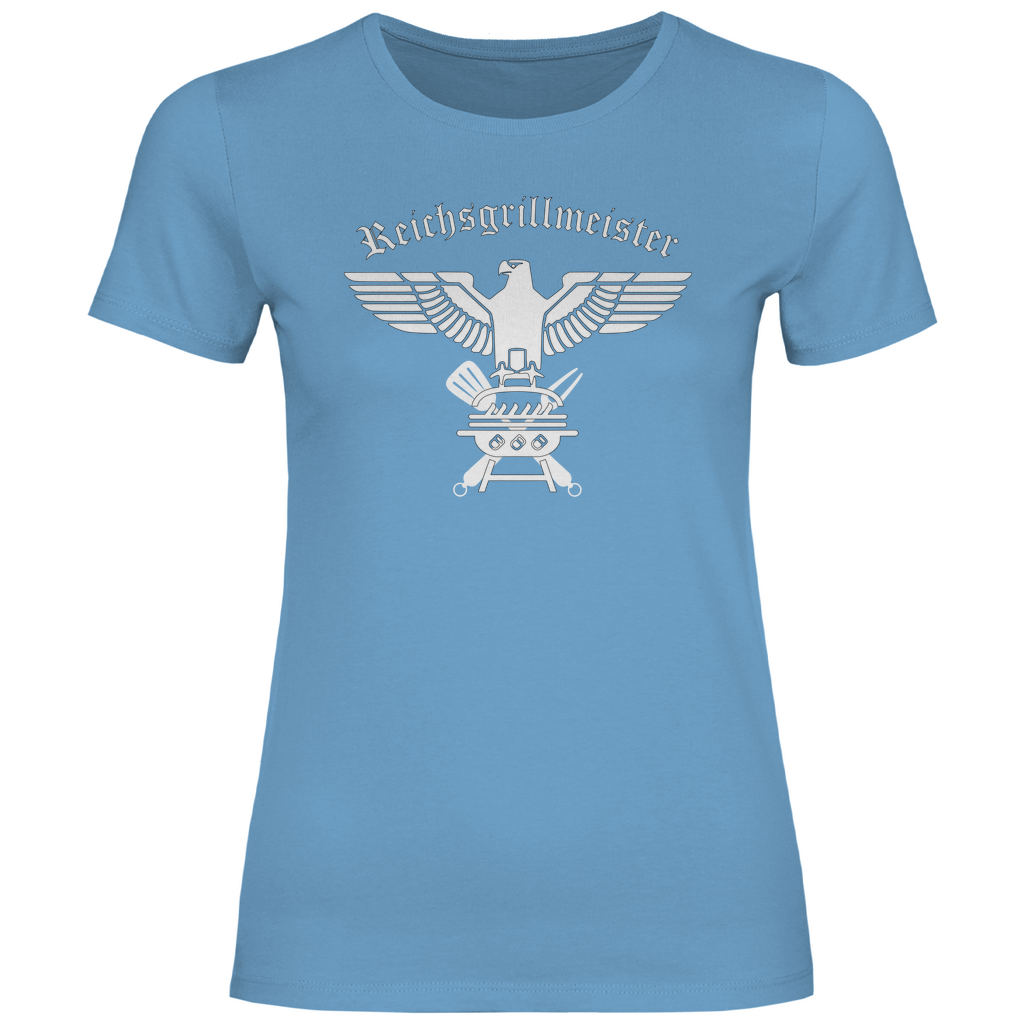 Reichsadler T-Shirt 'Reichsgrillmeister' Damen - PatriotenPrint