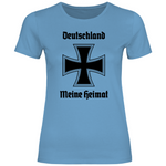 Deutschland T-Shirt 'Deutschland Meine Heimat' Damen - PatriotenPrint