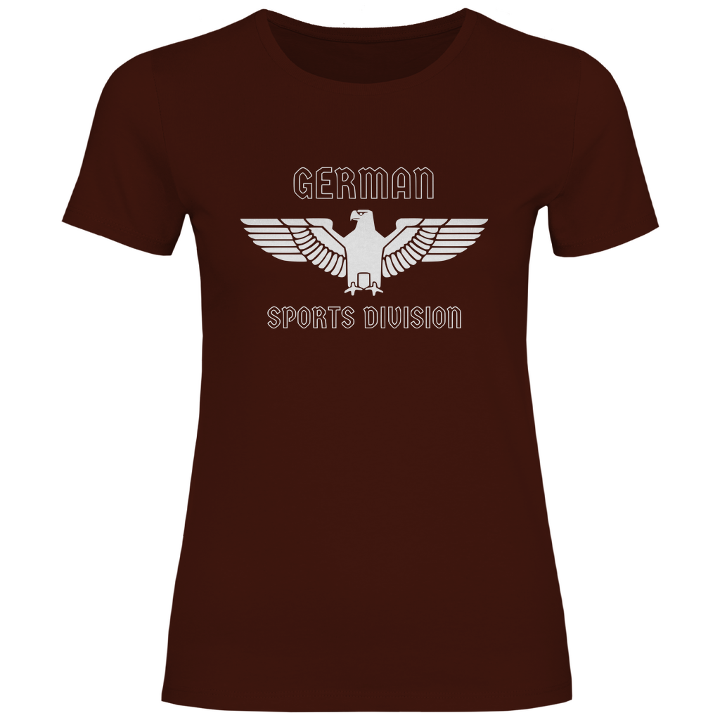 Reichsadler T-Shirt 'German Sports Division' Damen - PatriotenPrint