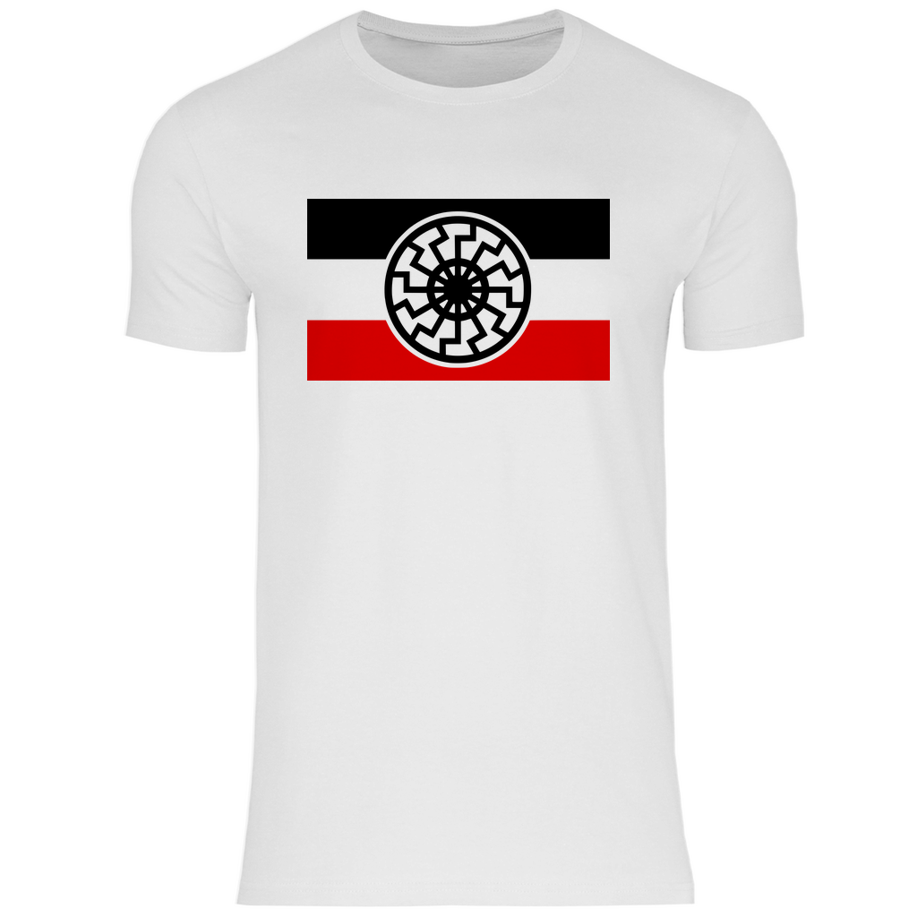 Reichsflagge T-Shirt 'Schwarze Sonne' Herren - PatriotenPrint